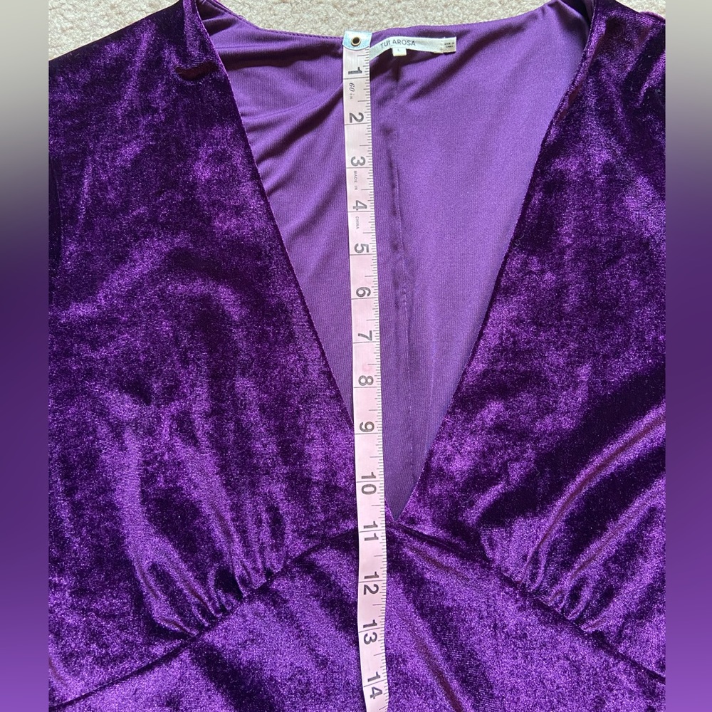 Tularosa Ryland Dress in Plum size Large‎ - Picture 10 of 14